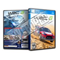 WRC 6 FIA World Rally Championship Pc Game Cover Tasarımı (Dvd Cover)